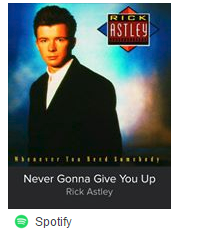 Sptofy messages on a desktop